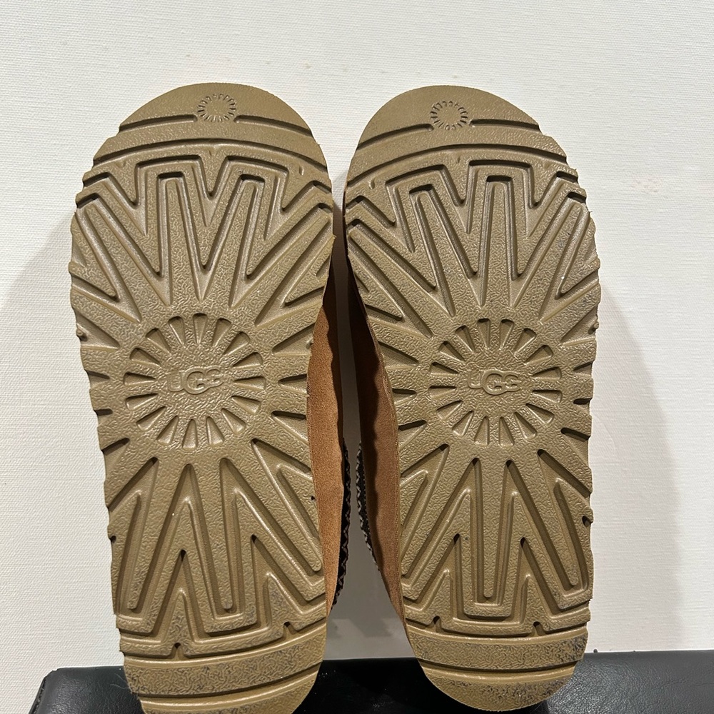 UGG Tasman ll Chestnut Suede Slip-On Slipper size 9 LIKE NEW - Picture 6 of 14